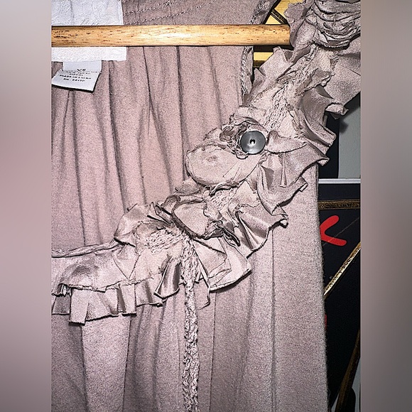 Vintage Anthropologie - Deletta Mauve Embellished Tank - Picture 5 of 6